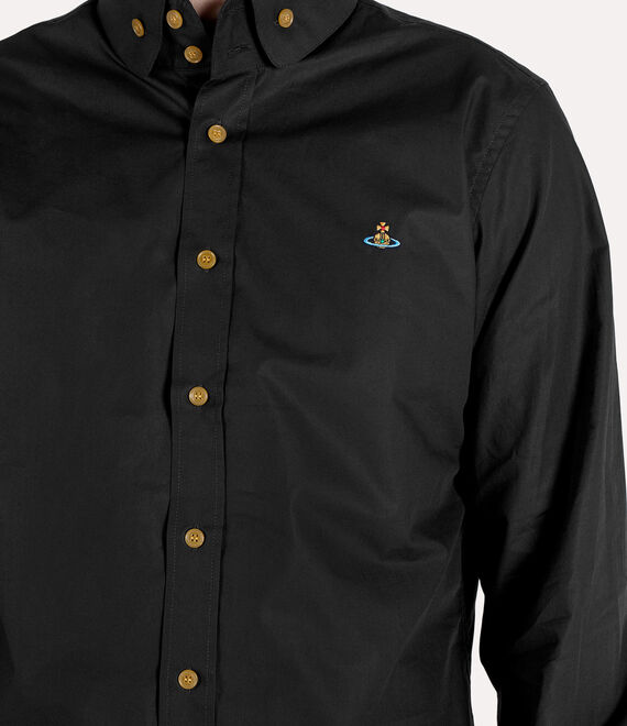 Vivienne Westwood Two Button Krall Shirt in black